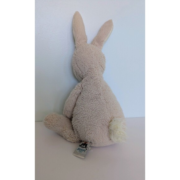 Adorable Jellycat London Sweetie Beige Bunny Rabbit Plush Stuffed Animal 14” - Picture 4 of 10